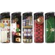 5 Piezo Casinoprint Aanstekers