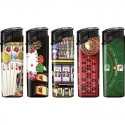 5 Piezo Casinoprint Aanstekers