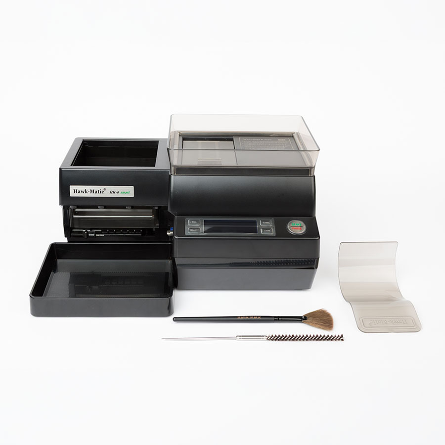 Vooraanzicht Hawkmatic HK-6 Sigarettenmaker